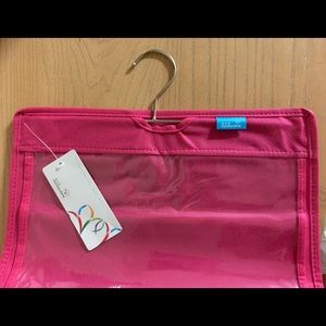 Brand new with tags Purse organizer for closet, pink, 8 pockets